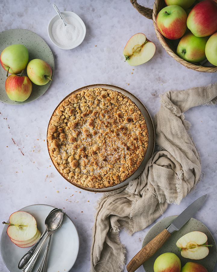 Apfelmus Streuselkuchen - Apfelmus Resteverwertung – Use Your Food