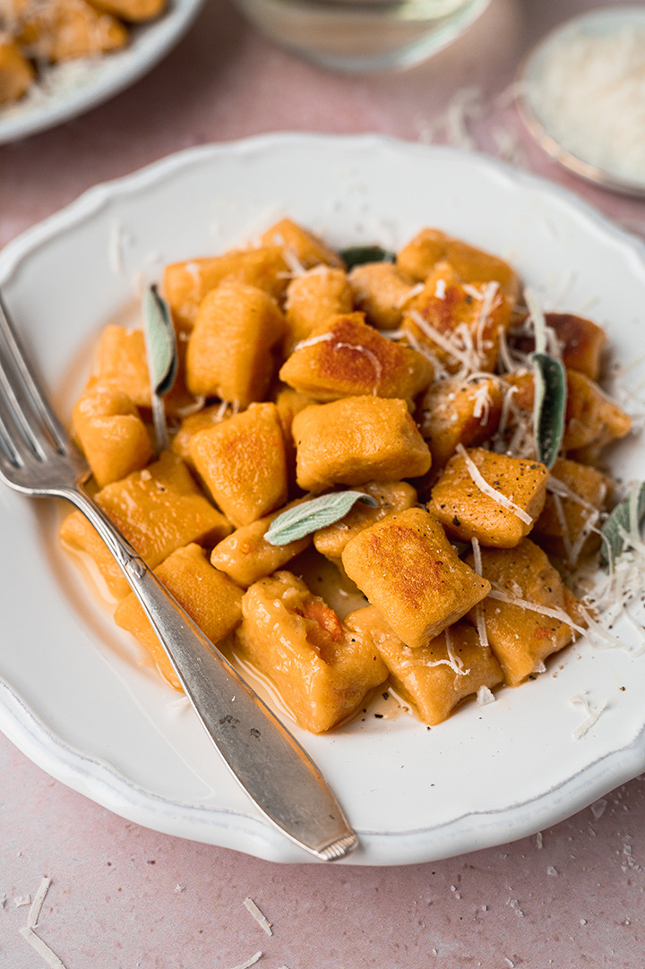 Süßkartoffel Gnocchi mit Ricotta - einfach und schnell – Use Your Food