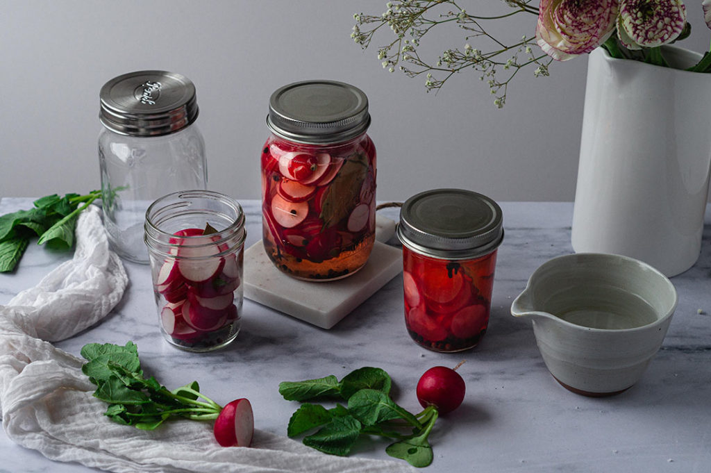 Eingelegte Radieschen