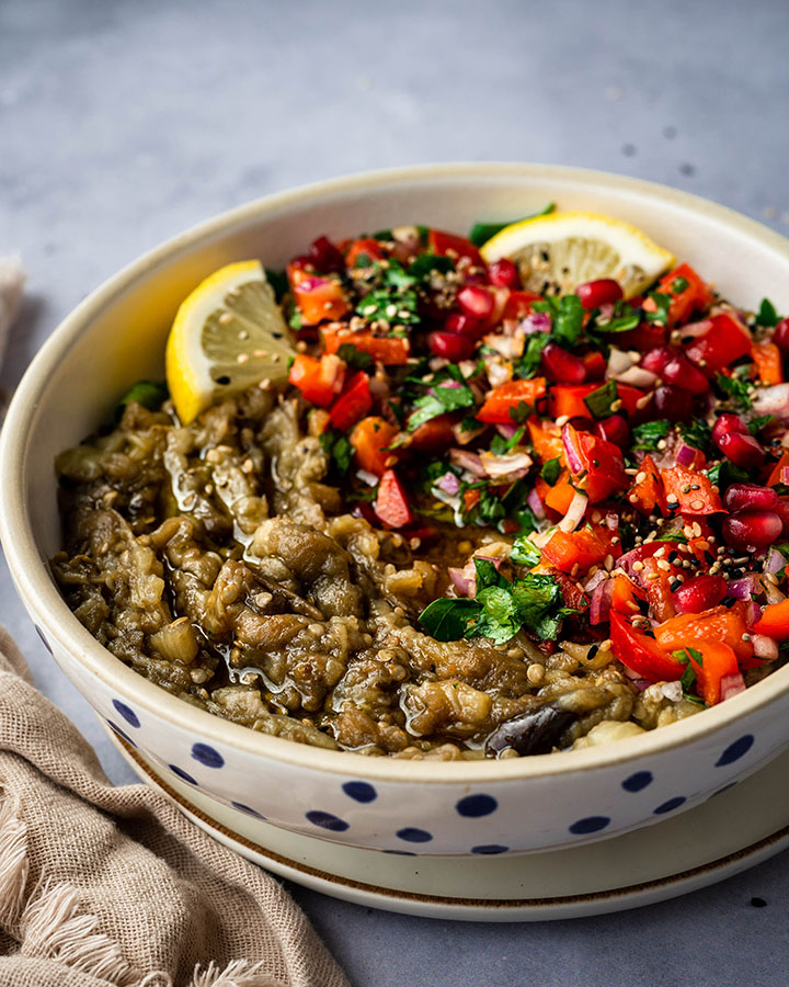 Baba Ganoush Orientalischer Auberginendip - Rezepte Suchen