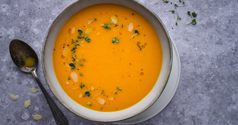 Karotten-Orangen-Suppe ohne Ingwer
