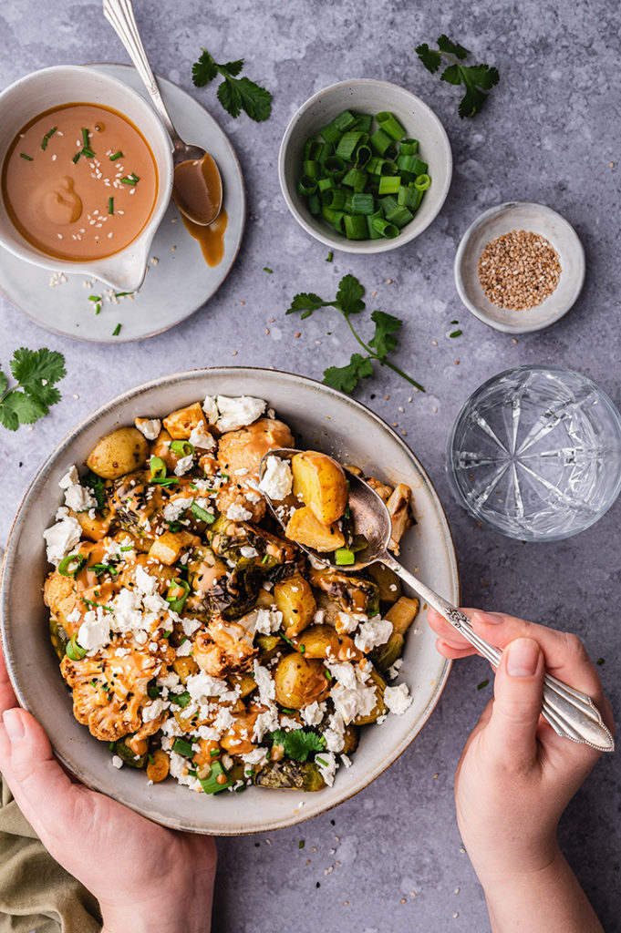 Ofengemüse mit Kartoffeln und Feta vom Blech – Use Your Food