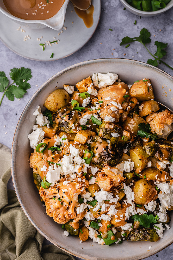 Ofengemüse mit Kartoffeln und Feta vom Blech – Use Your Food