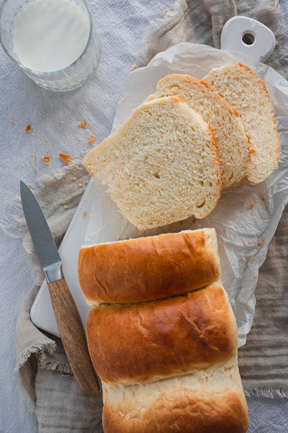 Einfaches Milchbrot - fluffig und weich – Use Your Food