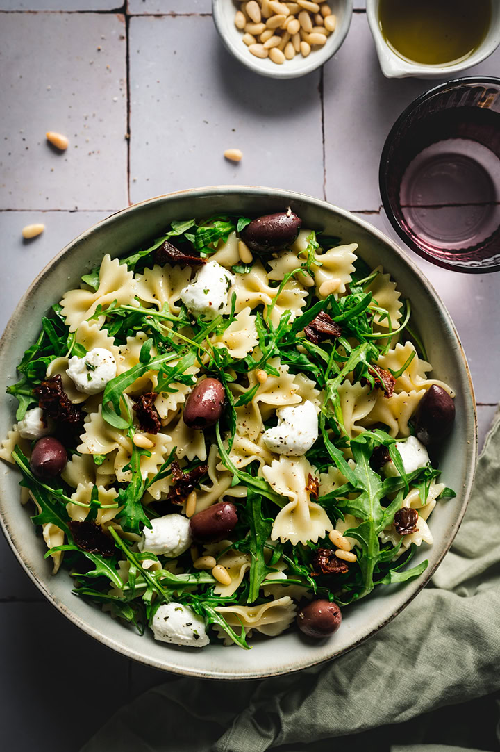 Mediterraner Nudelsalat nach italienischer Art – Use Your Food