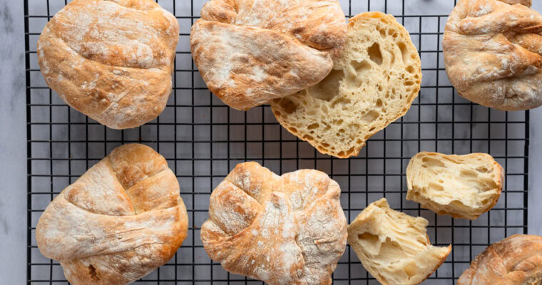 Einfache Dinkelbrötchen aus der Heißluftfritteuse