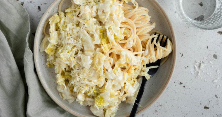 Vegetarische Wirsing Pasta