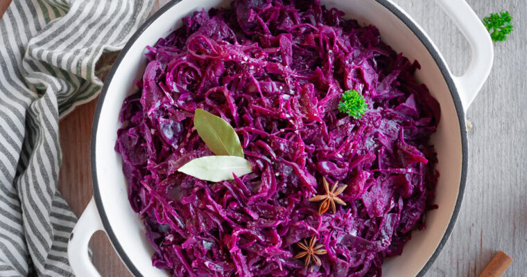 Rotkohl ohne Rotwein
