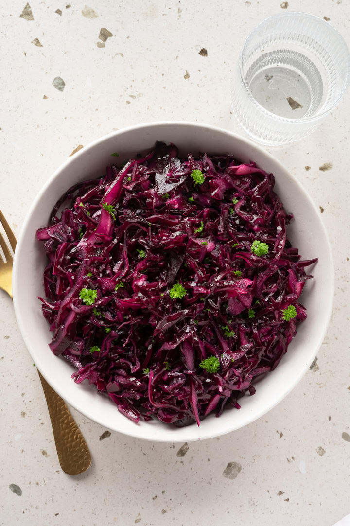 Rotkohl Roh Schneller Rotkohlsalat - Rotkohl roh verwerten – Use Your Food