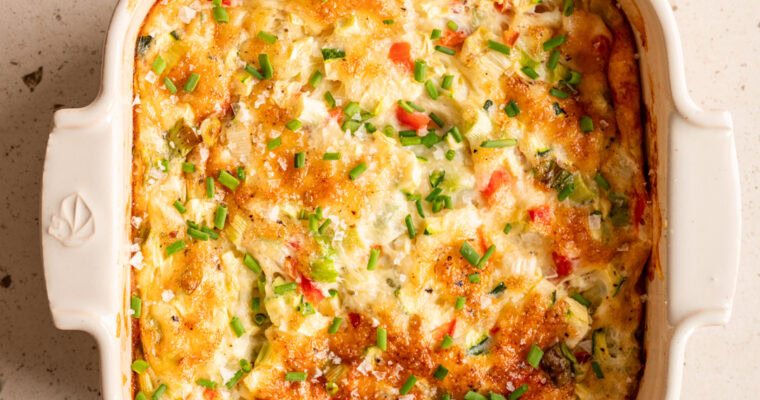 Eiweiß-Omelette aus dem Ofen