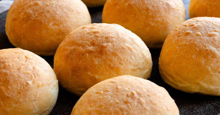 Brioche Burger Buns ohne Ei